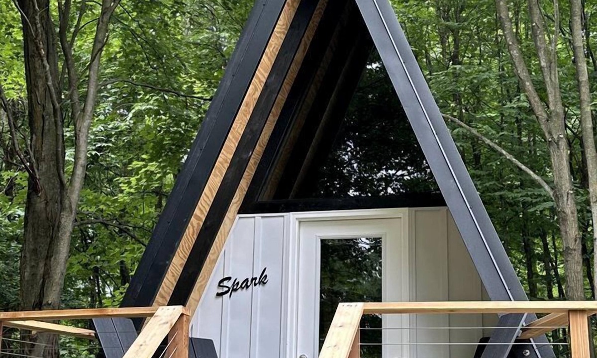 Bristol Hills Cabin | Charming A-Frame Cabin for a Relaxing Glamping Getaway Surrounded by Nature near Canandaigua Lake, New York