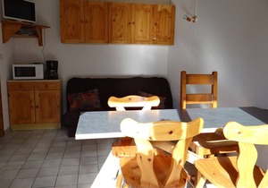 21m² Studio for rent in St Jean d'Aulps, ski-in/ski-out