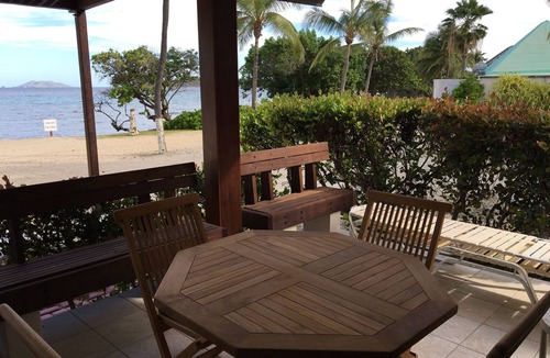 Red Hook Condo | 37 Steps to the Sea – Oceanfront Ground Floor Paradise w/Backup Generator.