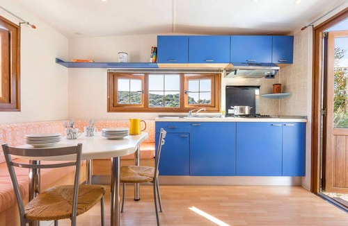 Sistiana House | Mobile home with balcony for 3 people