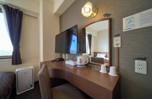 Koka Hotel | Nonsmoking Economy Twin with bathroom and toilet Free WiFi/Koka Shiga