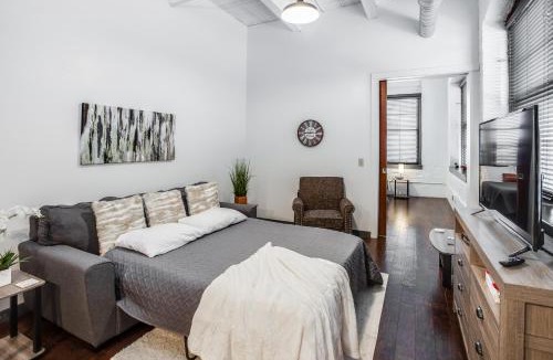 Rochester Apartment | NY Style Centric Loft with King Bed by Park ave