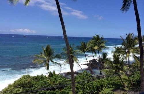 Historic Kailua Village Condo | Oceanfront Paradise In Kailua-Kona -1 Bedroom-2 Bath Condominium