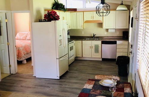 Sunrise Beach House | Quiet neighborhood, 2 Bedroom house, Lake front with dock, close to town