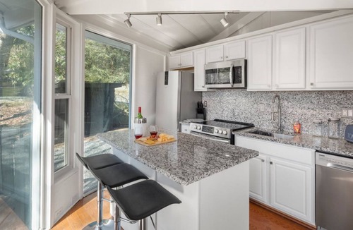 Beech Mountain Cottage | Romantic Beech Mountain cottage with beautiful views, a private hot tub, and easy access to local attractions and mountain adventures.