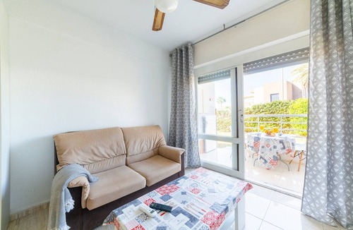 Aguadulce Apartment | Studio 'Gaviotas 4' with Communal Pool, Wi-Fi, and Air Conditioning