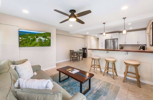 Estate Caret Bay Villa | The Villa Michelle Luxury Ocean Views Heated Salt Pool Outdoor Living