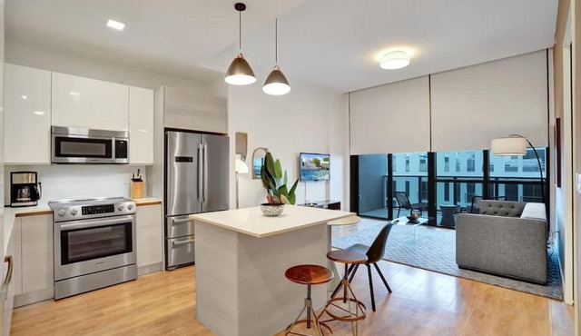 17WEST 1BR Apartment with Balcony 504