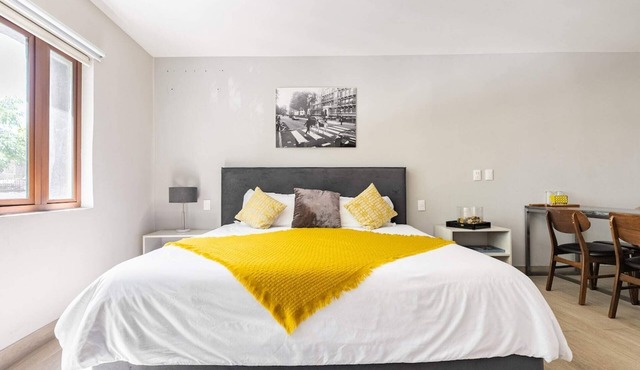 Acogedor Loft King Frente a la Plaza de Coyoacán