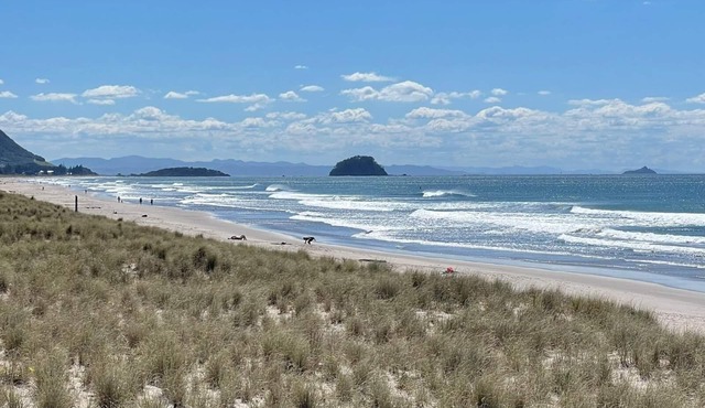 Charming 3-bedroom townhome in enchanting Mount Maunganui with AC, WiFi