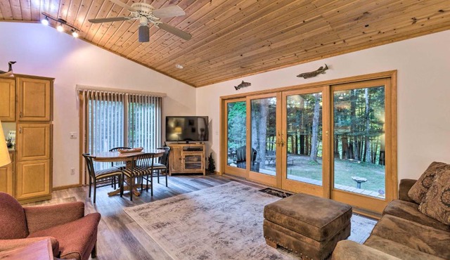 Charming Thompsonville Home w/On-Site River!