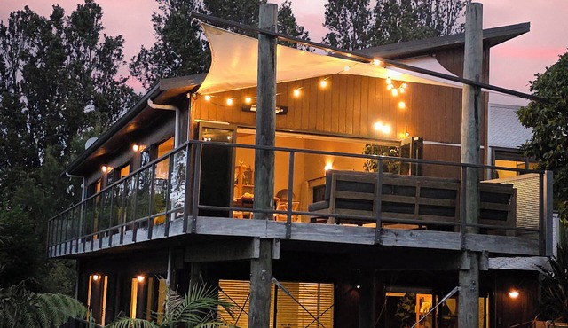 Family Retreat with Stunning Ocean Views, Surrounded by Native Bush & Bird Song