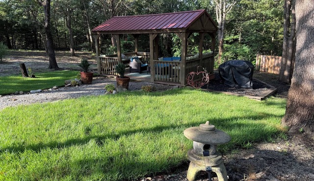 Frigg’s Glamp Studio Cabin- Fall CampFires, Hot Chocolate, and beautiful trails.