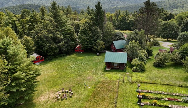 GLAMP RICHARD ON ADIRONDACK FLOWER FARM
