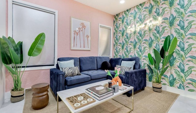 Hot Tub + Makeup Bar + Karaoke + Design District