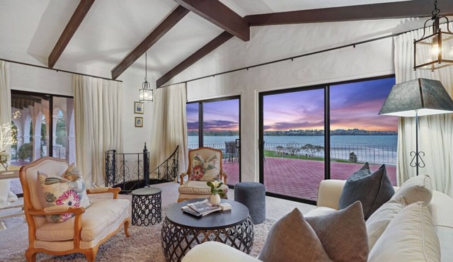 Magnificent Beachfront Mansion | Pool & Fireplace