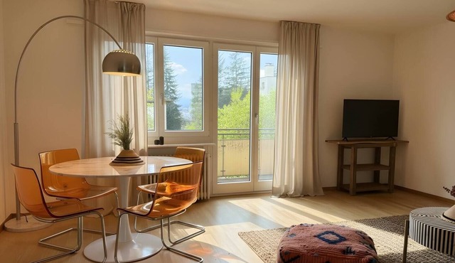 Modern Cozy Apartment near Zurich City & Netflix!