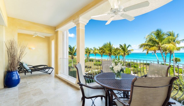 Oceanfront 2 Bedroom Villa 204 on Grace Bay in Villa Renaissance-Updated!