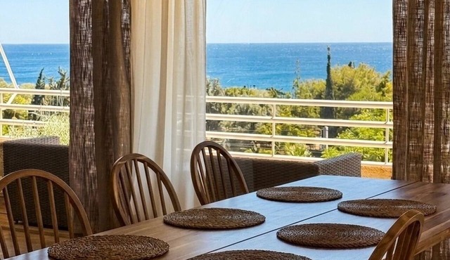 Panoramic Seafront Apartment- Flisvos Marina