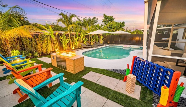 Peace, Pool, Golf & Sunshine 15 Min to Beach