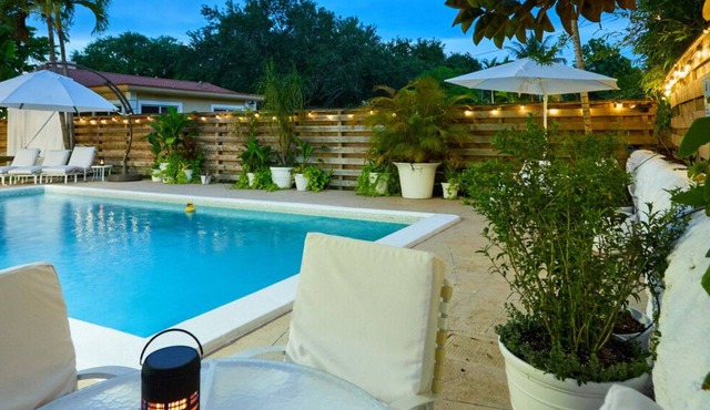 Resort-Style Home with Pool House