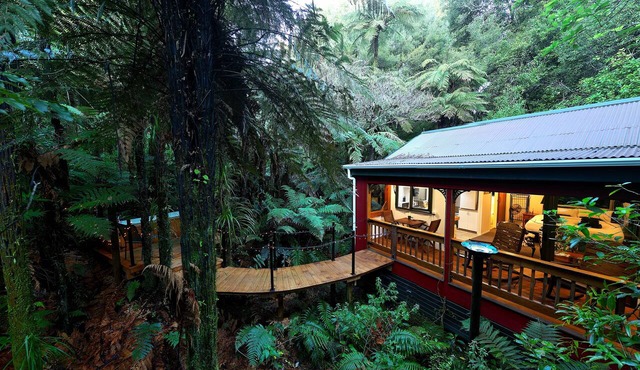 Secluded forest Retreat, Paradise Valley, Rotorua.