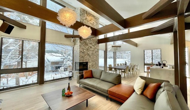 Silver Maple Chalet - private Japanese bath, inside Echoland - Hakuba White Fox Co