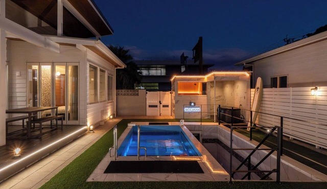 Standard Plan Completely Private Relax in a flowing water pool sauna and golf SL an active bas/Miyazaki Miyazaki