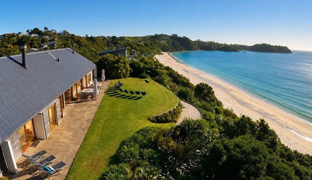 The Pah - Elevated Onetangi Retreat with Sea Views