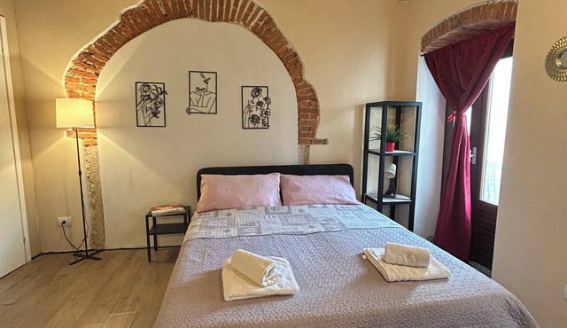 The room in the ancient village