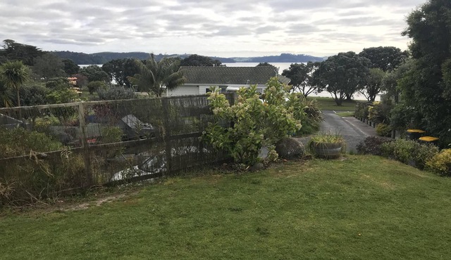 Walk down the driveway to the beach, the playground and the public reserve...