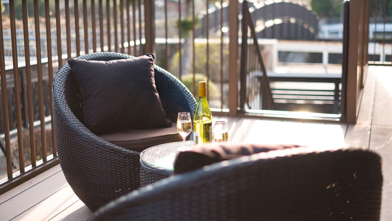 Photo of Patio Balcony in Yufuin Onsen