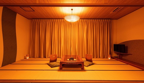 Standard Japanese Style Room 22 Tatami-mats with 2 Rooms and Bath, (No View), Non-Smoking