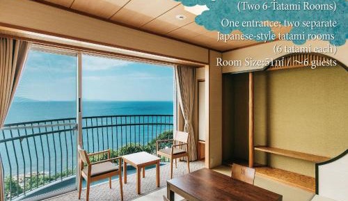 Japanese-Style Room (C) with Toilet and Ocean View - Non-Smoking