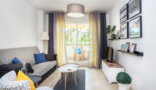 Apartment with free parking in Marbella