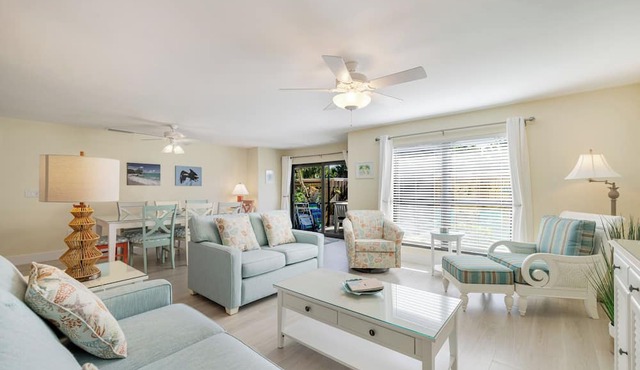 Blind Pass Condos at Bowman's Beach E106 on beautiful Sanibel Island