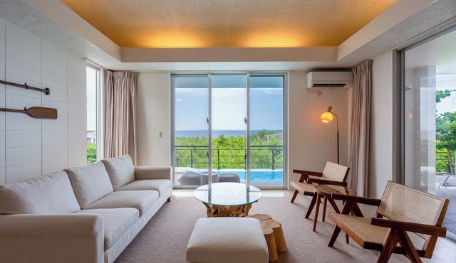 Ocean view private villa overlooking Okinawas blu/Kunigami District Okinawa